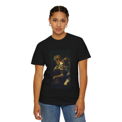 Saturn Devouring His Son by Francisco Goya (T-Shirt)