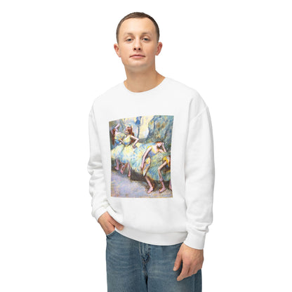Ballet Dancers in the Wings by Edgar Degas (Sweatshirt)