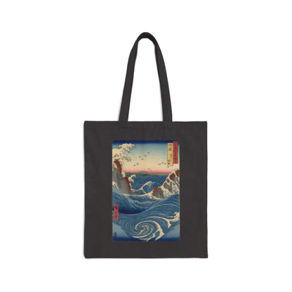 Naruto Whirlpool at Awa by Utagawa Hiroshige (Tote)