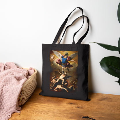 The Fall of the Rebel Angels by Luca Giordano (Tote)