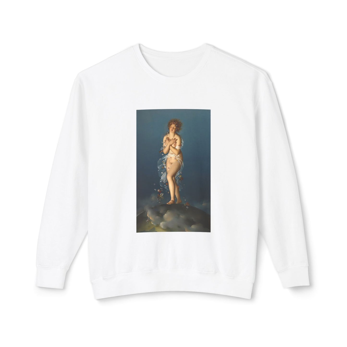 Flora Caressed by Zephyr by François Gérard (Sweatshirt)