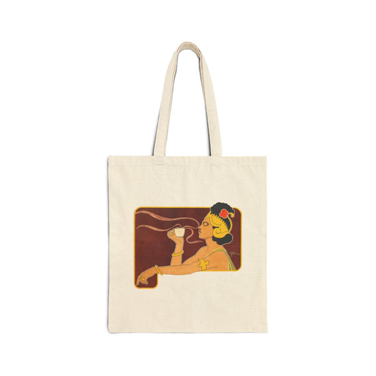 Café Rajah by Henri Meunier  (Tote)