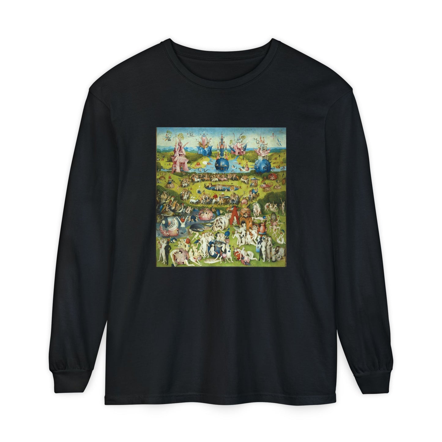 The Garden of Earthly Delights by Hieronymus Bosch (Long Sleeve)