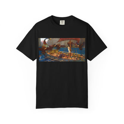 Ulysses and the Sirens by John William Waterhouse (T-Shirt)