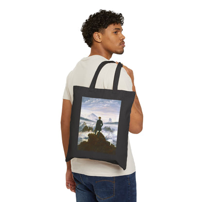 Wanderer above the Sea of Fog by Caspar David Friedrich (Tote)