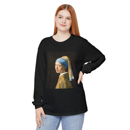 Girl with a Pearl Earring by Johannes Vermeer (Long Sleeve)