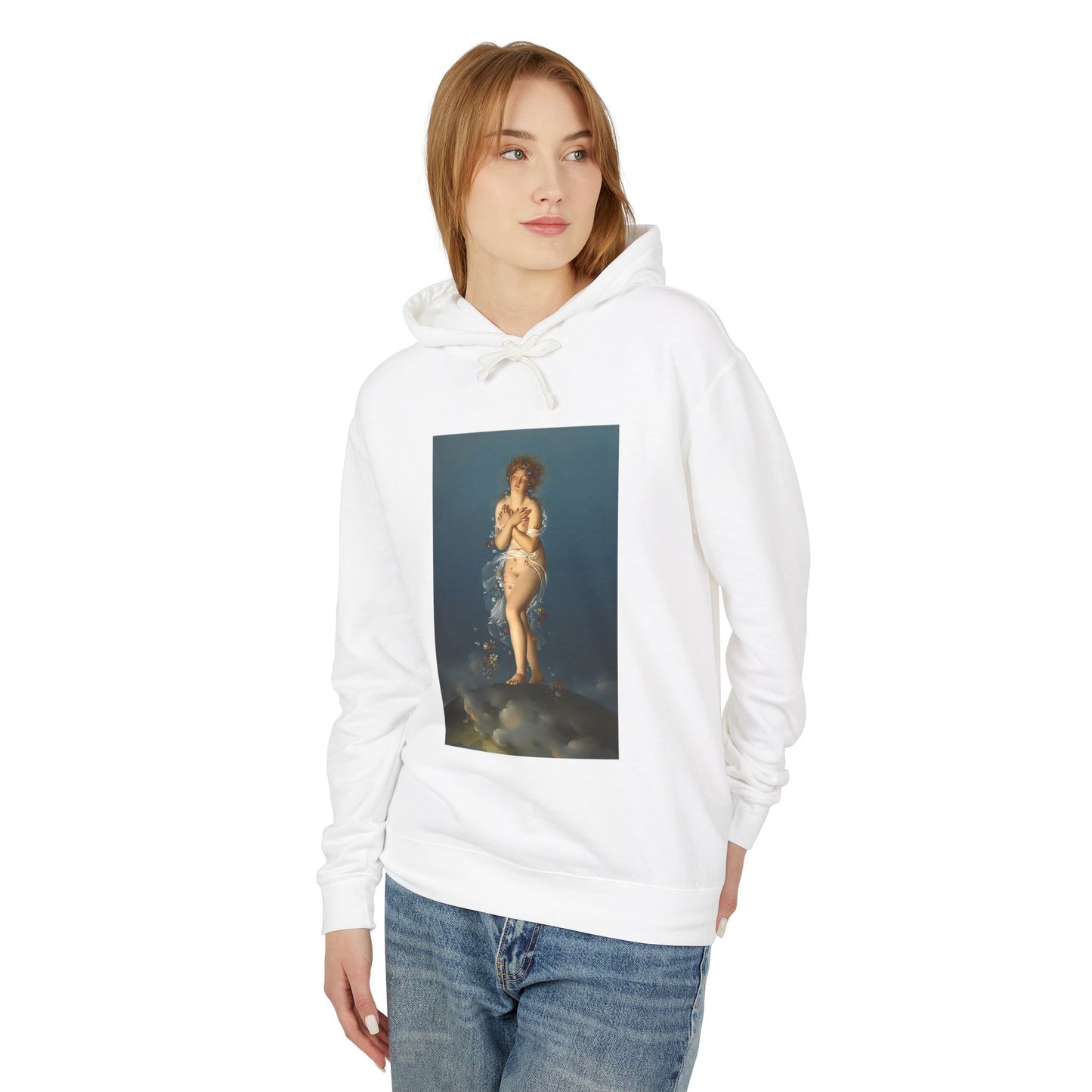Flora Caressed by Zephyr by François Gérard (Hoodie)