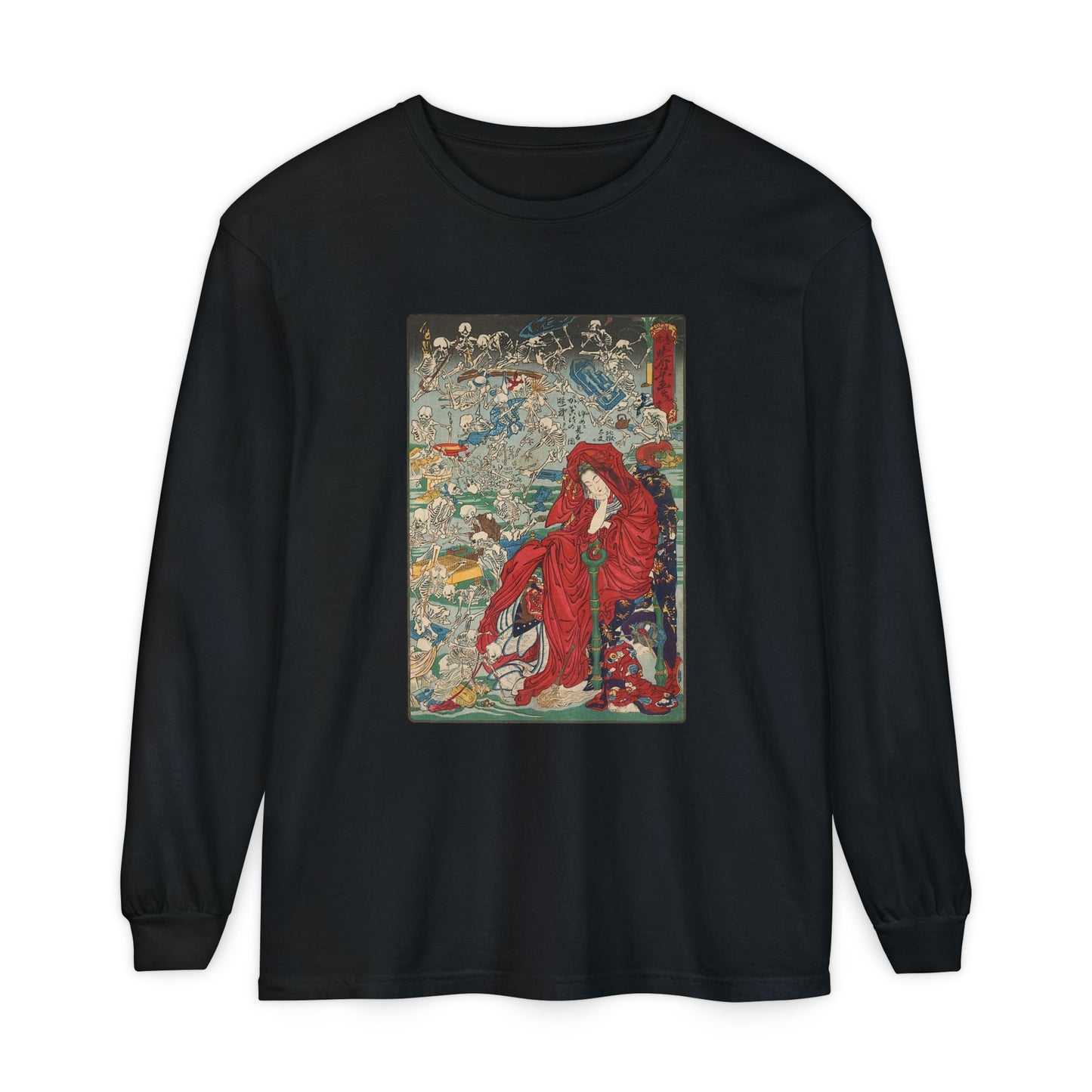 Hell Courtesan by Kawanabe Kyosai (Long Sleeve)