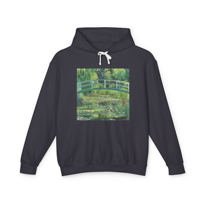 Water Lilies and Japanese Bridge by Claude Monet (Hoodie)
