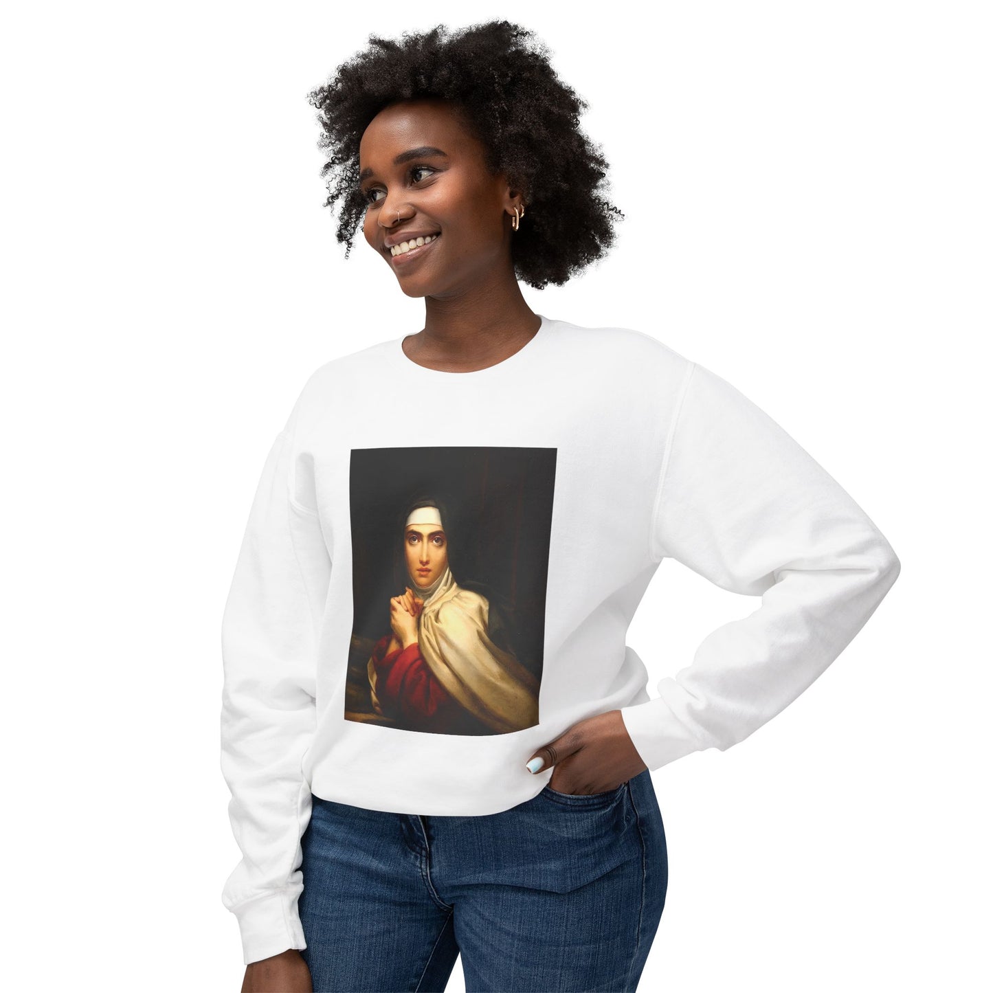 Saint Terese de Ávila by François Gérard (Sweatshirt)
