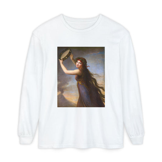 Lady Hamilton as a Bacchante by Madame Le Brun (Long Sleeve)
