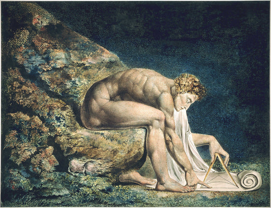 Isaac Newton by William Blake (T-Shirt)