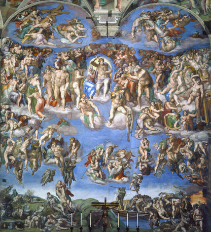 The Last Judgement by Michelangelo (T-Shirt)