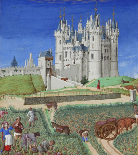 Château de Saumur by the Limbourg brothers (T-Shirt)